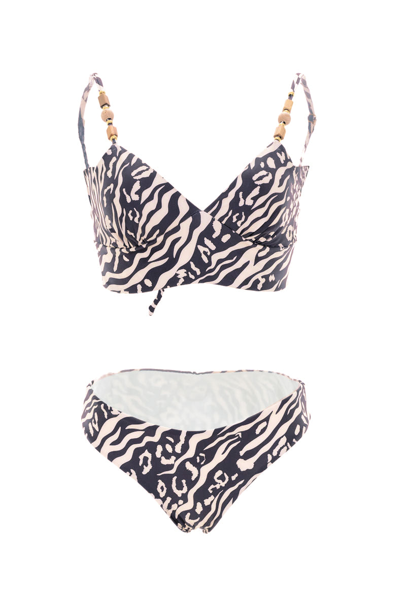 Top Bralette Triangulo Afrika