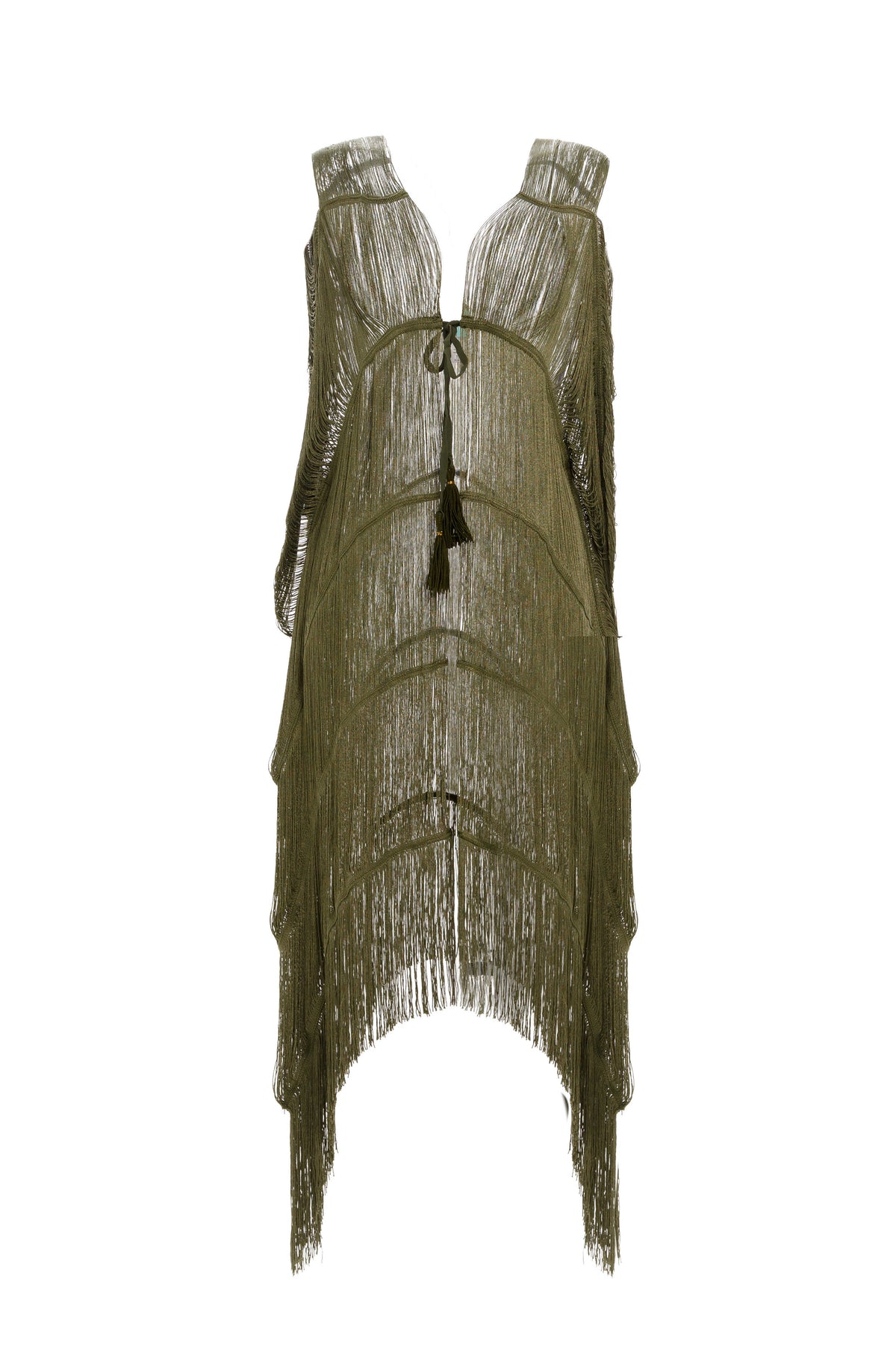 Cover Up Flecos Verde Natural