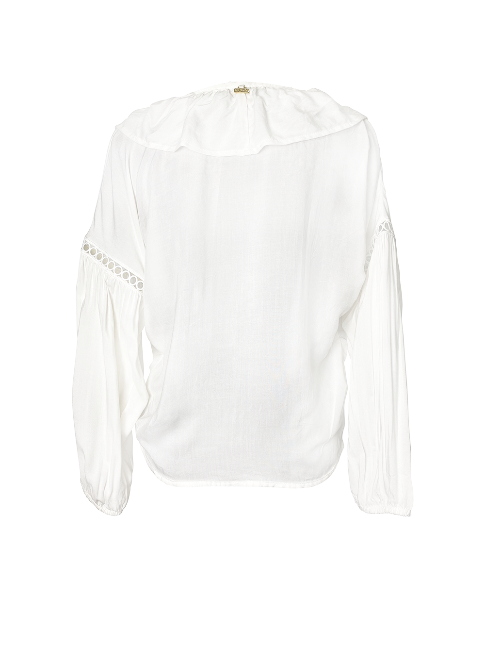 Camisa de Amarre Marfil Butterfly