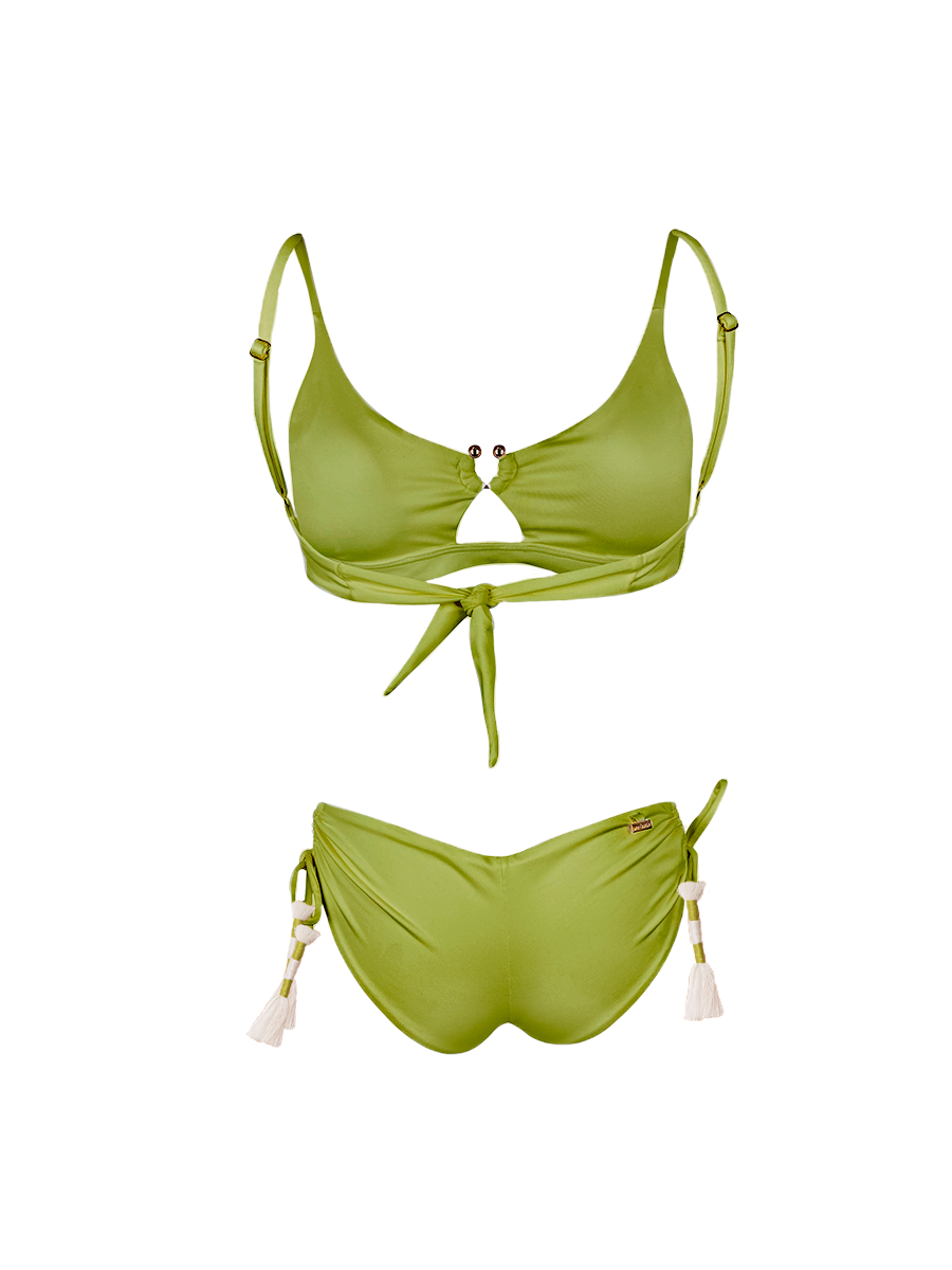 Palette Green Halter Top