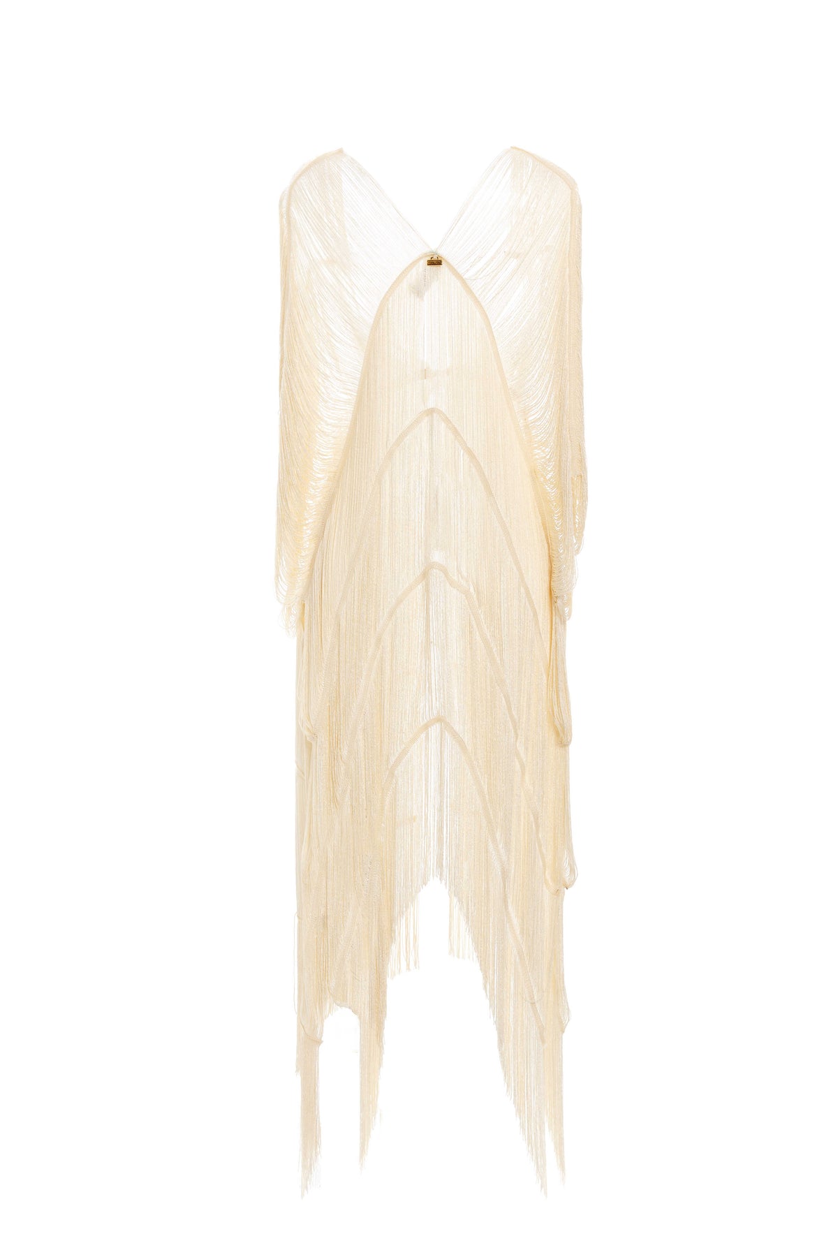 Fringed Poncho detailing cover up AREZZO MACONDO