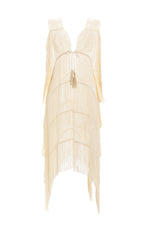 Fringed Poncho detailing cover up AREZZO MACONDO