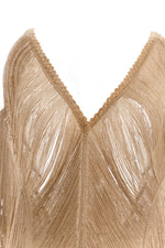 LEOPARD ESSENCE fringe poncho