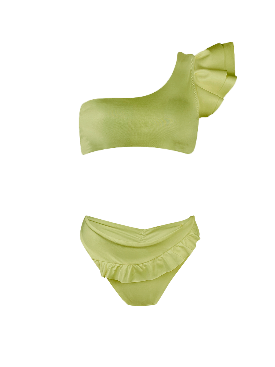 Top con Bolero Verde Palette La Mar