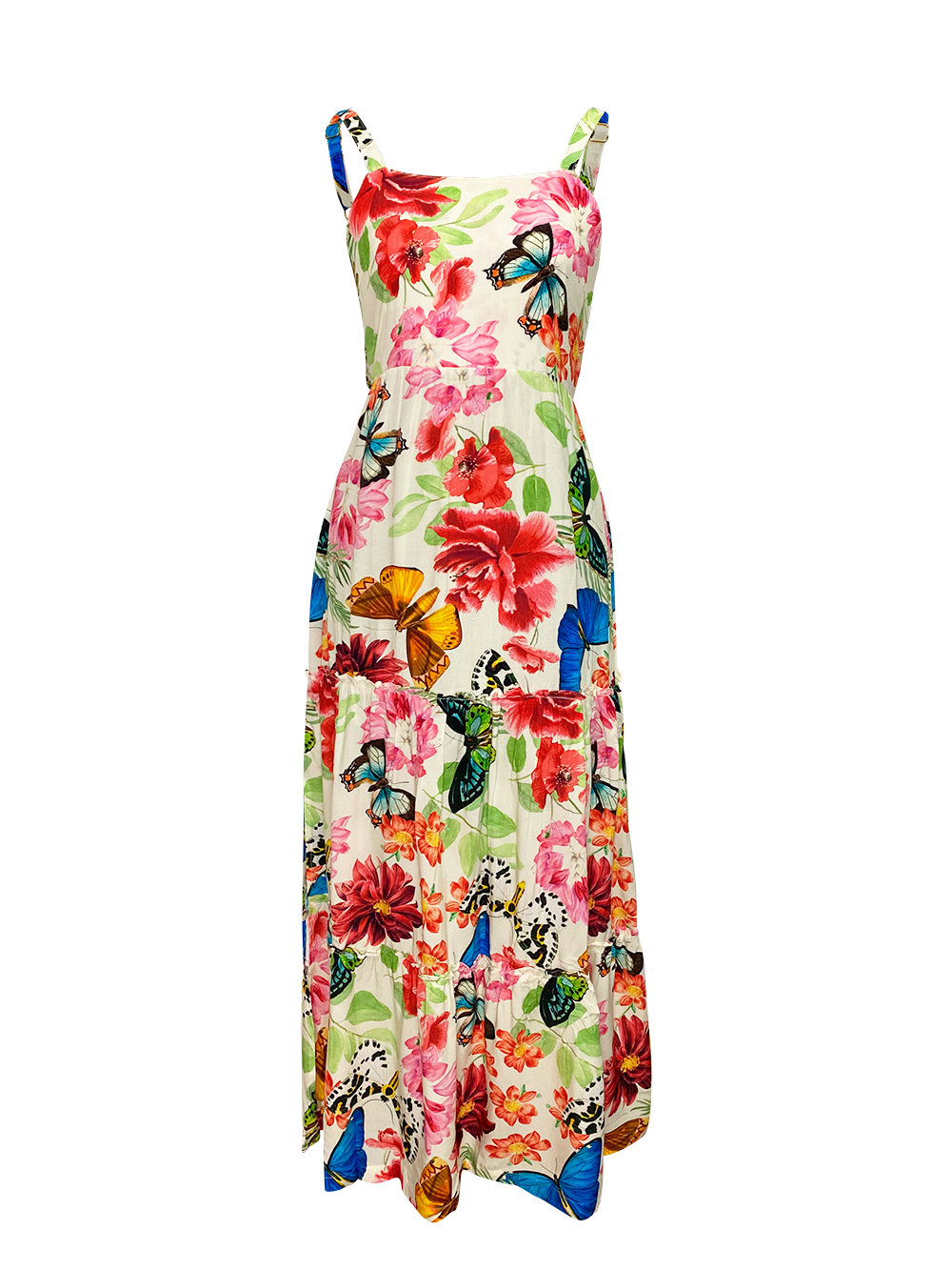 Vestido 2 Formas de Uso Butterfly