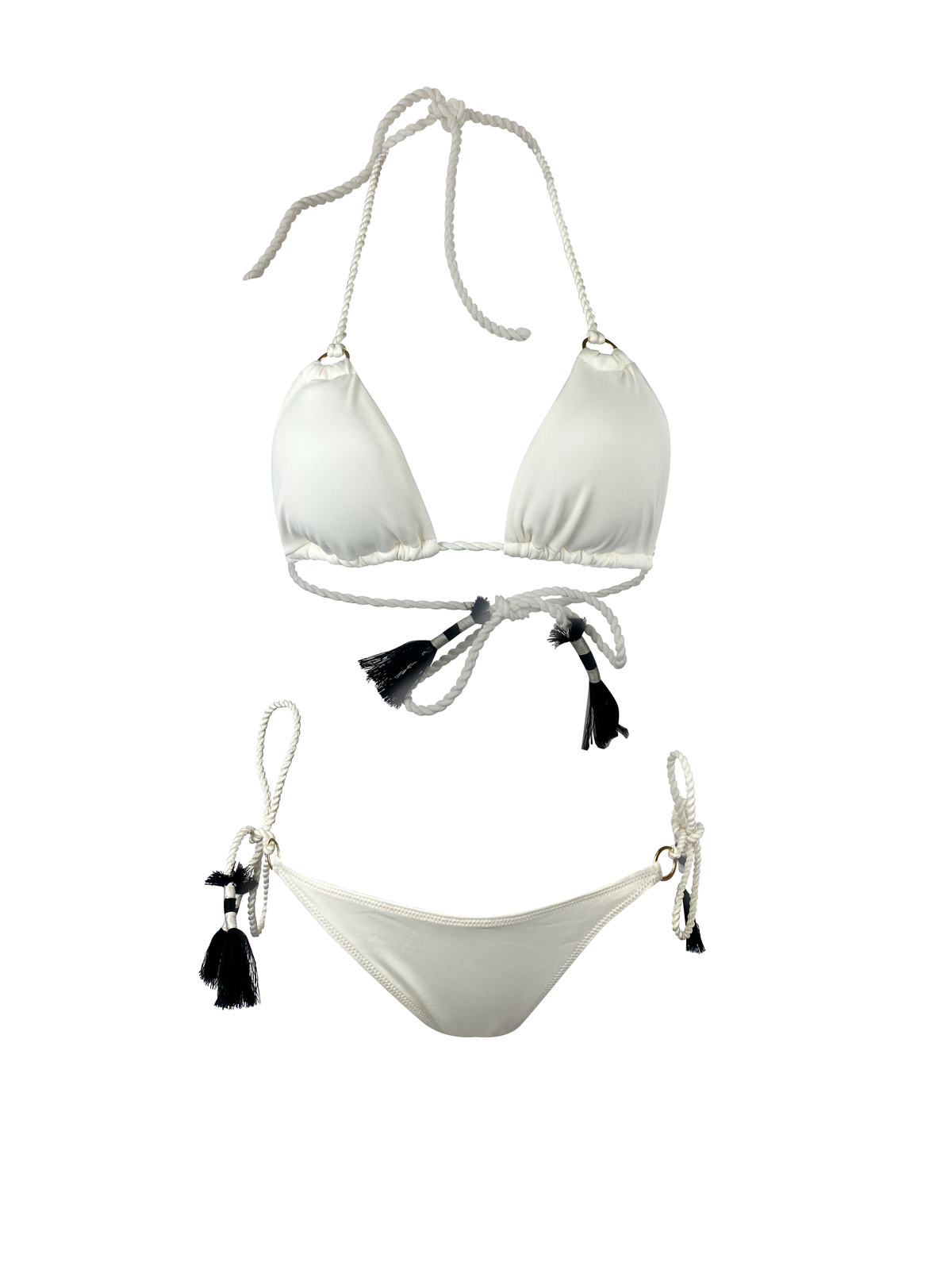 Top Triángulo Marfil Palette La Mar