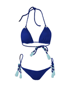 Top Triángulo Azul Palette La Mar