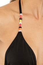 Bicolor Triangle Top