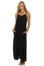 Vestido Amarre Delantero Negro Palette