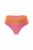 Panty Tiro alto Dazzling Bicolor Rosa y Naranja Colección Summer Diaries
