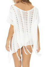 Cover up Tejido Marfil Bari