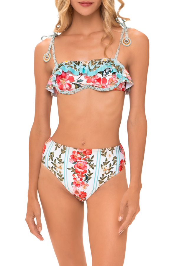 Top Con aros  Bicolor Bloom