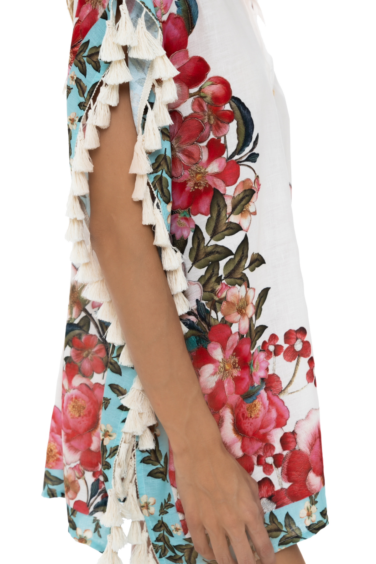 Bloom Printed Pom Pom Shirt