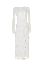 Vestido Tejido Marfíl Bloom