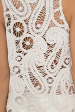 Camisa Tejida Marfíl Bloom