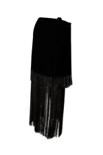 Falda de Flecos Negro Candid