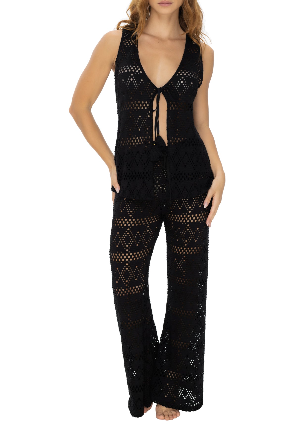 Camisa Negro Capri