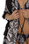 Kimono Ajustable Negro Cleo Colección Soleil