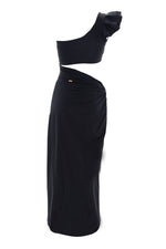 Falda Anudado Negro French