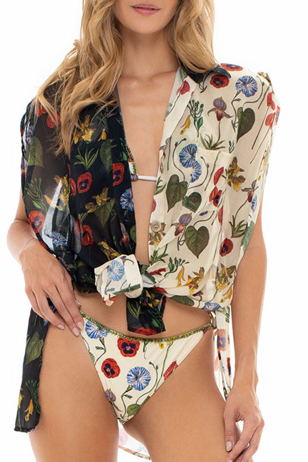 Camisa Bicolor French