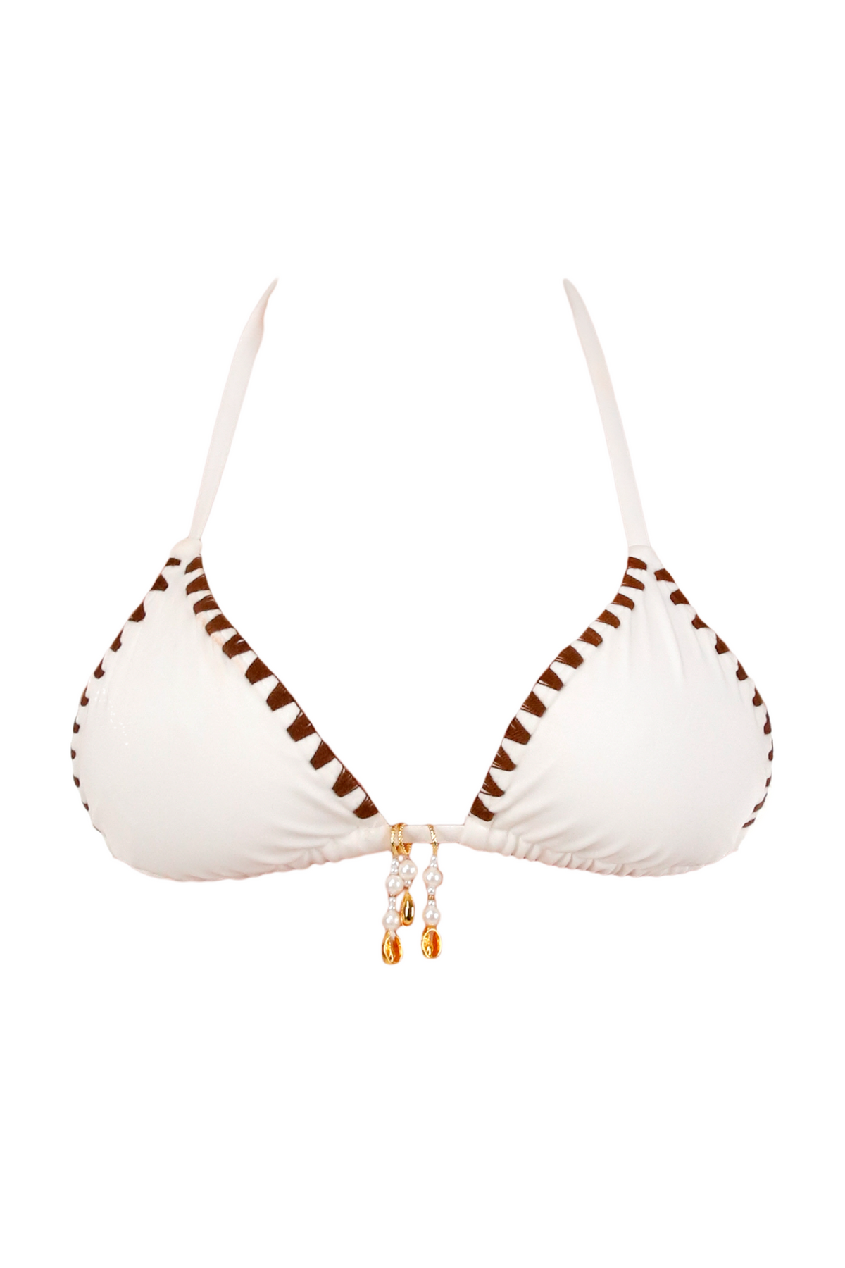 Isadora Ivory Triangle Top