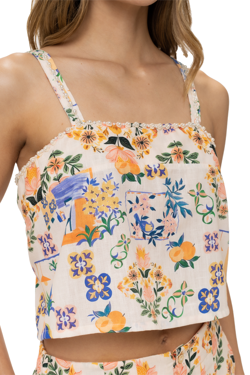 Crop Top Jardin