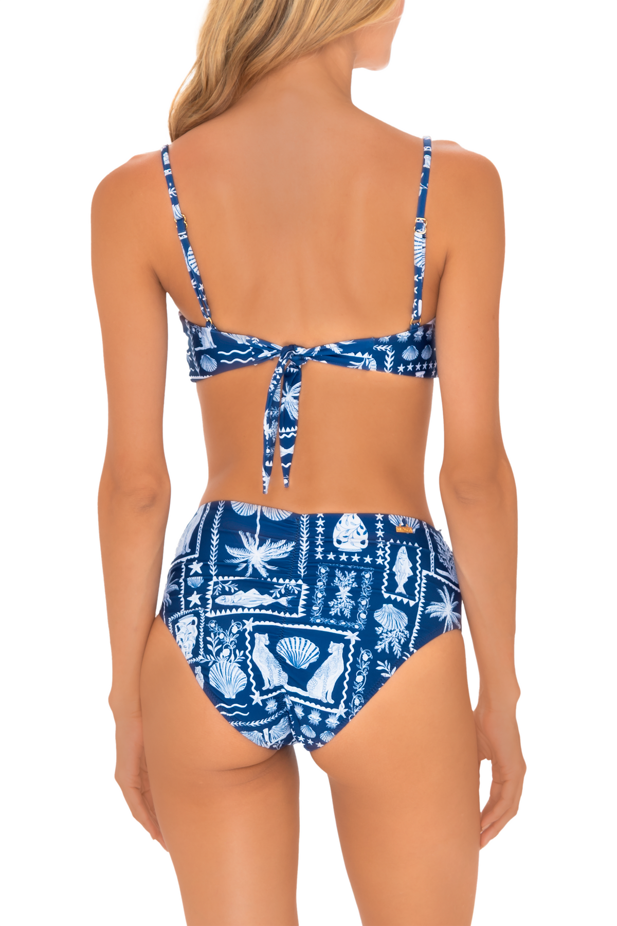 Lunelly Sparkly Bandeau Top