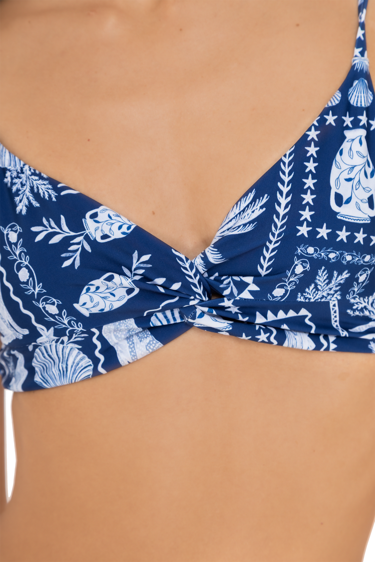 Lunelly Sparkly Bandeau Top
