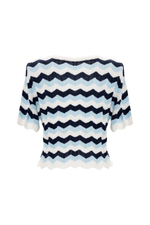 Camisa Tejida Estampado Lunelly