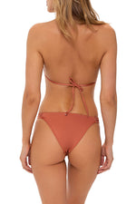 Top Triángulo Bronce Luxury