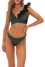 Top Halter Verde Luxury