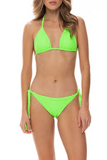 Top Triángulo Verde Mambo