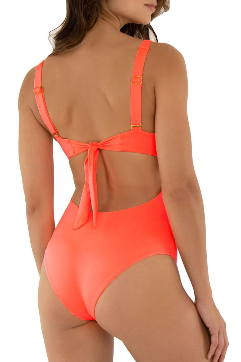 Multicolor Tikini One Piece