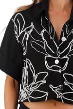 Camisa Bordada Night