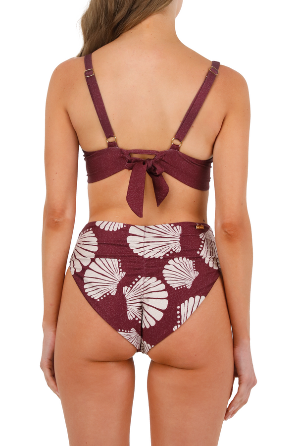 Panty Tiro alto Vino Oceanía