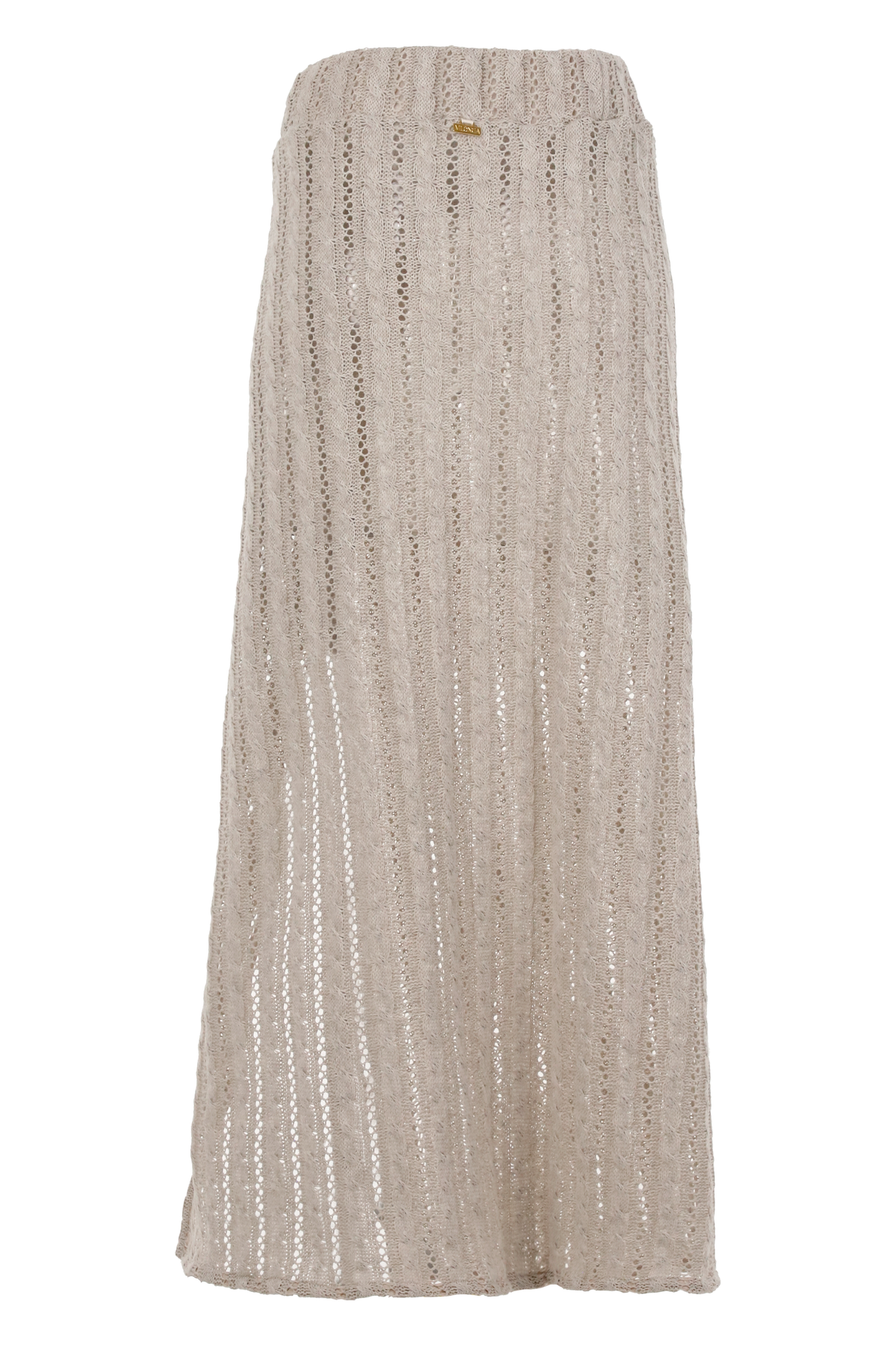 Falda Tejida Gris Olivia