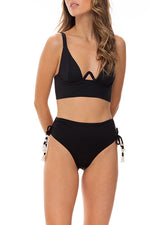 Panty Tiro Alto Negro Palette La Mar