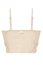 Palette Beige Crop Top