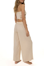 Palette Beige Crop Top