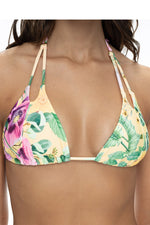 Top Triángulo Retro Botanic