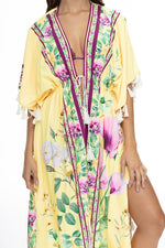 Retro Botanical Kimono