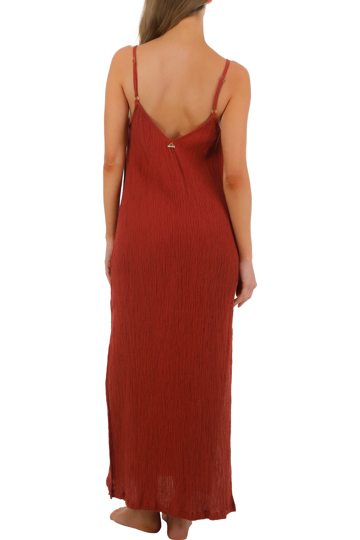 Vestido Terracota Sahira