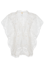 Camisa OjalilloMarfíl Seashells