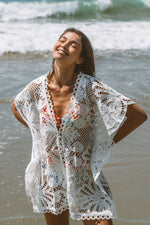 Camisa OjalilloMarfíl Seashells