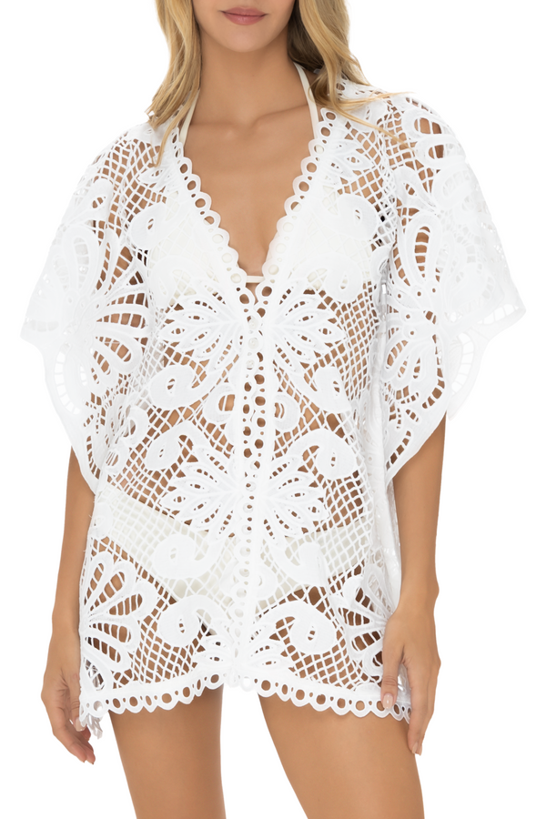 Camisa Ojalillo  Marfíl Seashells