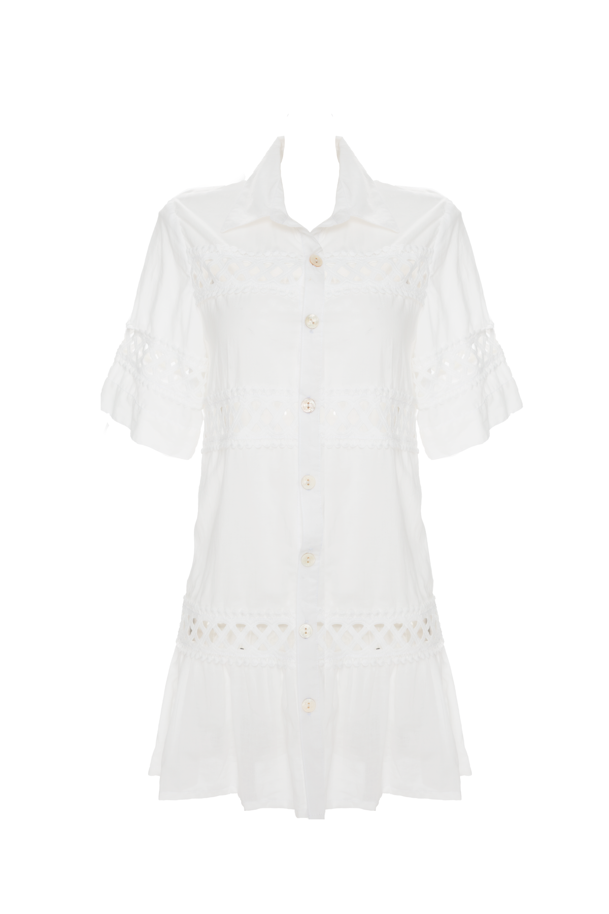 Camisa Marfíl Seashells