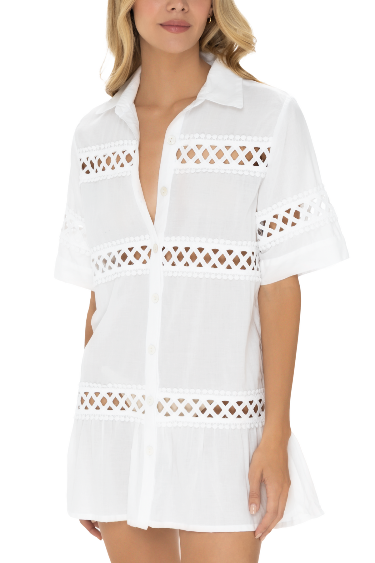 Camisa Marfíl Seashells