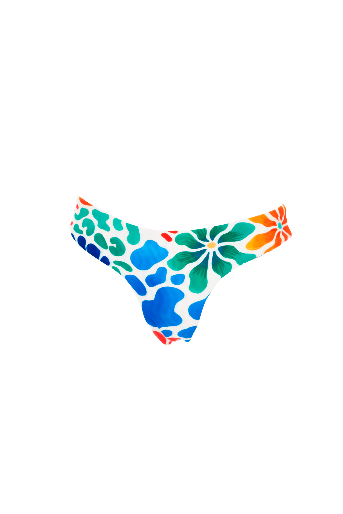 Seashells Reversible High Waist Bottom 