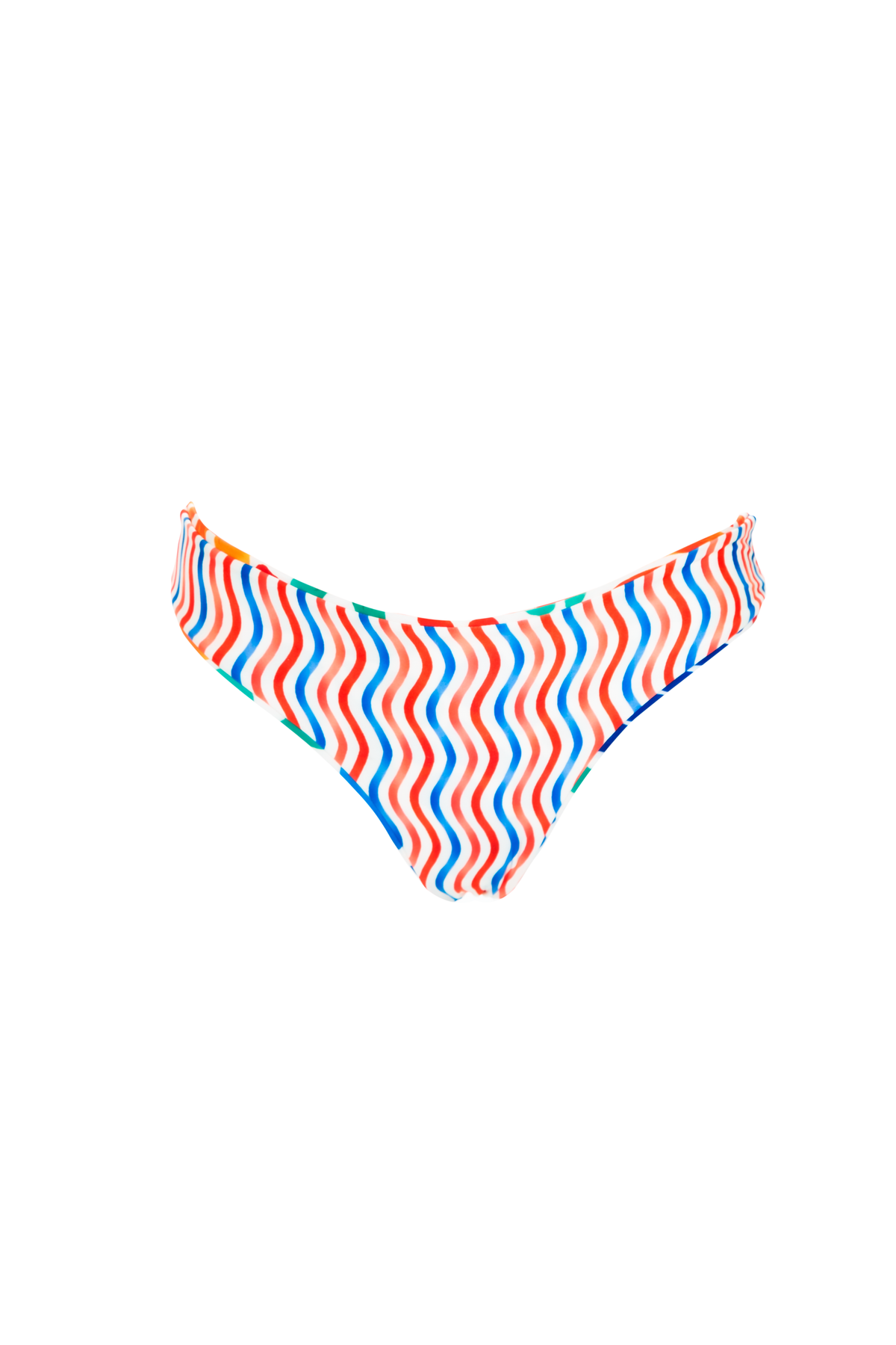 Seashells Reversible High Waist Bottom 