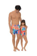 Pantaloneta Hombre Estampado Seashells